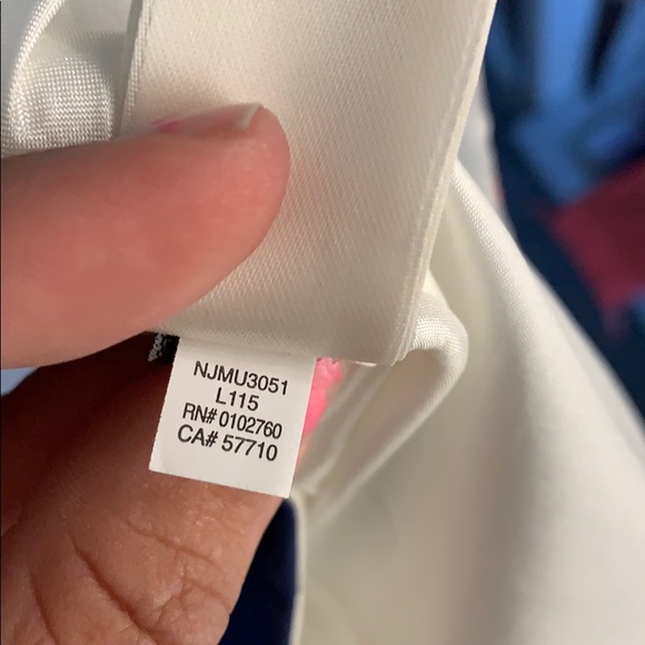 Kate Spade blue and white stripe with bow - Picture 4 of 7